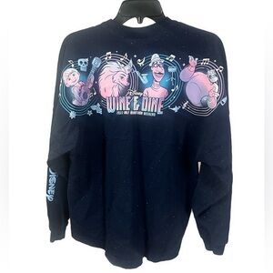 Disney Spirit Jersey Limited‎ Edition Wine & Dine Half Marathon Sparkle Shirt- S